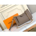 Fake Louis Vuitton EASY POUCH ON STRAP M80349 Taupe JK5894bz90