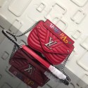 Fake LOUIS VUITTON NEW WAVE CHAIN BAG PM M51930 RED JK1783qZ31