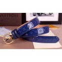Fashion Louis Vuitton Belt LV4694A Blue JK2813wc24