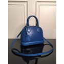 Fashion LOUIS VUITTON EPI LEATHER ALMA SMALL BAG M40303 BLUE JK581OM51