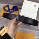 First-class Quality Louis Vuitton INITIALES 40MM BELT M0035S black JK2755xO55