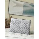 First-class Quality Louis Vuitton Monogram Empreinte POCHETTE VOYAGE M81385 gray JK5769Sf41