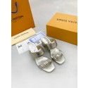 First-class Quality Louis Vuitton slipper 91113-7 Heel 6.5CM JK1754Sf41