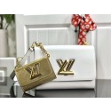 High Quality Replica Louis vuitton original epi leather TWIST MM M50280 white&gold JK1025aR54