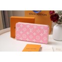 Imitation 1:1 Louis Vuitton ZIPPY wallet M81226 Cherry Blossom powder JK29LT32