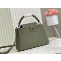 Imitation AAA Louis Vuitton CAPUCINES MM M57228 Khaki JK5959RP55