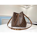 Imitation Cheap Louis Vuitton Monogram Canvas Neonoe Original Leather M44887 brown JK854fV17