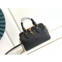 Imitation High Quality Louis Vuitton Monogram Empreinte SPEEDY BANDOULIERE 20 M58953 black JK164HH94