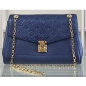 Imitation High Quality Louis Vuitton Monogram Empreinte St Germain PM Bag M48949 Blue JK2464Bo39