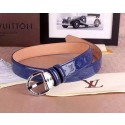 Imitation Louis Vuitton Belt LV4694B Blue JK2812VO34