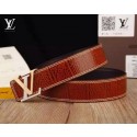 Imitation Louis Vuitton Belt LV7917 Brown JK2841Za30