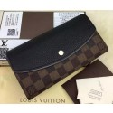 Imitation Louis Vuitton Damier Ebene Canvas NORMANDY WALLET N61261 JK618SU58