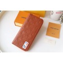 Imitation Louis Vuitton LVXNBA ZIPPY WALLET VERTICAL M80548 BROWN JK113Dl40