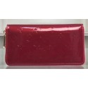 Imitation Louis Vuitton Monogram Vernis Zippy Wallet M90227 Red JK670SU87