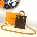 Imitation Louis Vuitton Original PETIT SAC PLAT Monogram Canvas M69442-2 JK741SU34