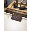 Knockoff High Quality Louis Vuitton Damier Ebene Canvas KEY POUCH N62658 JK477FA65