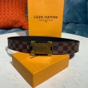Knockoff Louis Vuitton Leather Belt M0197 30MM JK2722tU76