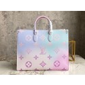 Knockoff Louis Vuitton ONTHEGO GM Dip Dye Pastel M46076 Pink&Blue JK5849ch31