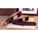 Louis Vuitton Belt LV4694A Brown JK2811vK93