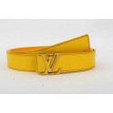 Louis Vuitton Belt LV7647 Yellow JK2844SS41