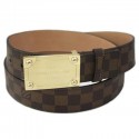 Louis Vuitton Belts 6978 Damier Coffee Belts JK3064Pu45