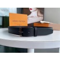 Louis Vuitton calf leather 35MM BELT MP312V JK2716vj67