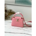 Louis Vuitton CAPUCINES MINI M56982 pink JK412OG45
