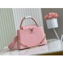 Louis Vuitton CAPUCINES MM M56904 pink JK30Gw67