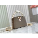 Louis Vuitton CAPUCINES PM M57228 Smokey Brown Green JK5864lq41