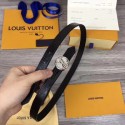 Louis Vuitton CIRCLE 20MM REVERSIBLE BELT M0053UB black JK2749iv85