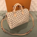 Louis Vuitton Damier Azur Canvas SPEEDY BANDOULIERE 30 N41373 JK2181Ag46