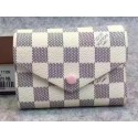 Louis Vuitton Damier Azur Canvas Victorine Wallet N62360 JK562kC27