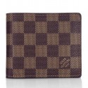 Louis Vuitton Damier Ebene Canvas Florin Wallet N61720 JK724AM45