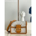 Louis Vuitton DAUPHINE PM M59480 Ecru & Caramel JK5976FA31