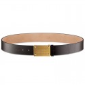 Louis Vuitton Inventeur Utah Leather Belt M6811Q JK3077RX32