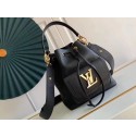 Louis Vuitton LOCKME BUCKET M57687 black JK538rh54