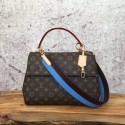 Louis Vuitton Monogram Canvas CLUNY Bag M42735 Blue JK2318vX33