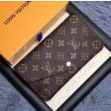 Louis Vuitton Monogram Canvas JEANNE WALLET M62155 Rose JK555Gw67