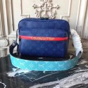 Louis Vuitton Monogram Canvas MESSNGER Bag 43845 Blue JK2008wn15