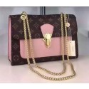 Louis Vuitton Monogram Canvas PALLAS CHAIN Bag M41731 Pink JK2376nS91