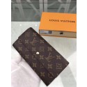 Louis Vuitton Monogram Canvas WALLET M58104 JK467Qu69