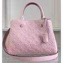 Louis Vuitton Monogram Empreinte MONTAIGNE BB Bag M50665 Pink JK2430zS17