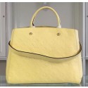 Louis Vuitton Monogram Empreinte MONTAIGNE GM Bag M41069 Yellow JK2439iZ66