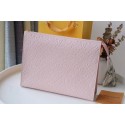 Louis Vuitton Monogram Empreinte POCHETTE VOYAGE MM M41058 pink JK430Oj66