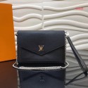 Louis Vuitton MYLOCKME Chain bag M63926 black JK1282Eb92