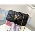 Louis Vuitton NEW WAVE Chain Bag M63956 black JK1162xa43