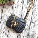 LOUIS VUITTON NEW WAVE CHAIN BAG PM M51683 black JK1801FA31