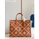 Louis Vuitton ONTHEGO M46015 Arizona Brown JK5967Gp37