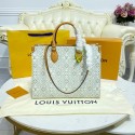 Louis Vuitton ONTHEGO MM M59614 Ecru & Caramel JK5990UW57