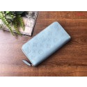 Louis vuitton original Iris ZIPPY Wallet M69032 blue JK226aj95